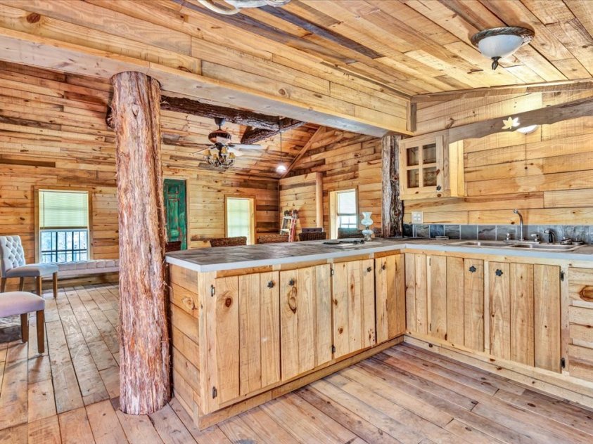 Serene Smoky Mountain Estate on Nearly 76 Acres with Rustic Charm and Abundant Wildlife