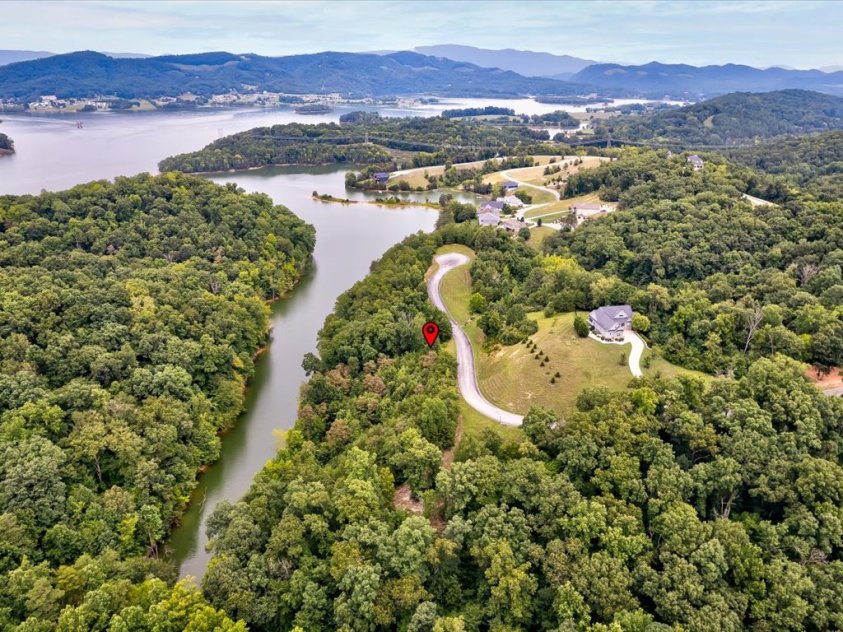 Cherokee Lakefront Lot in a Protected Cove For Sale