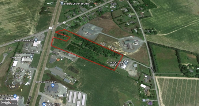 8 Acres of Improved Commercial Land Bridgeville, Delaware, DE