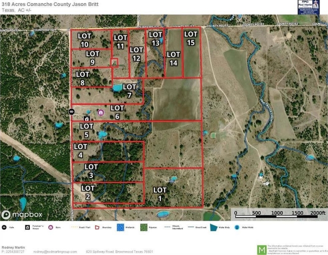 10.2 Acres of Recreational Land Blanket, Texas, TX