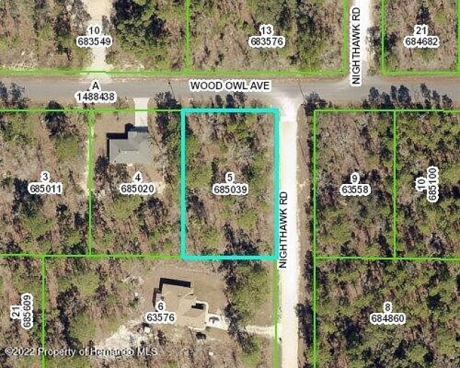 0.54 Acres of Residential Land Weeki Wachee, Florida, FL