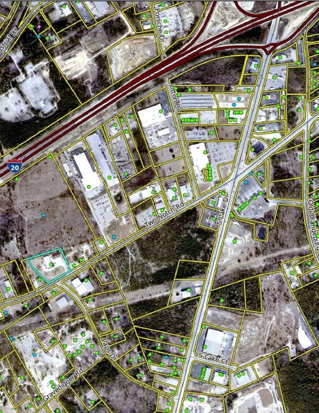 3.2 Acres of Improved Commercial Land Lexington, South Carolina, SC