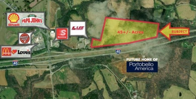 45 Acres of Commercial Land Baxter, Tennessee, TN