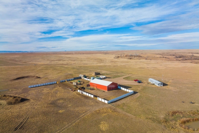 1,163 Acres of Agricultural Land & Home Box Elder, South Dakota, SD