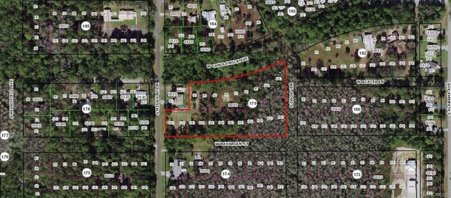 4 Acres of Residential Land Homosassa, Florida, FL