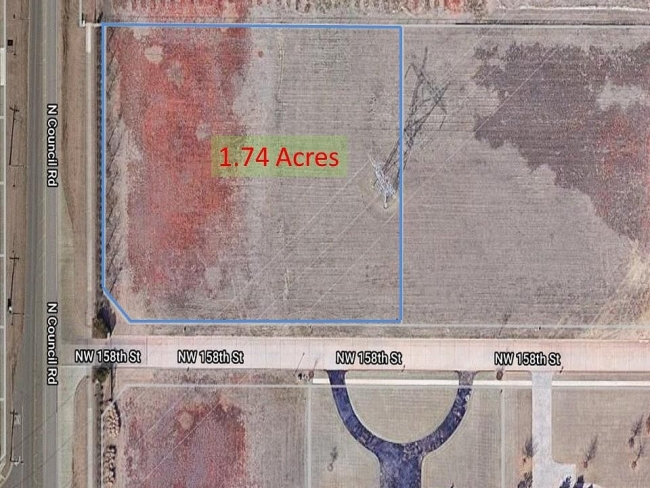 1.7 Acres of Residential Land Edmond, Oklahoma, OK