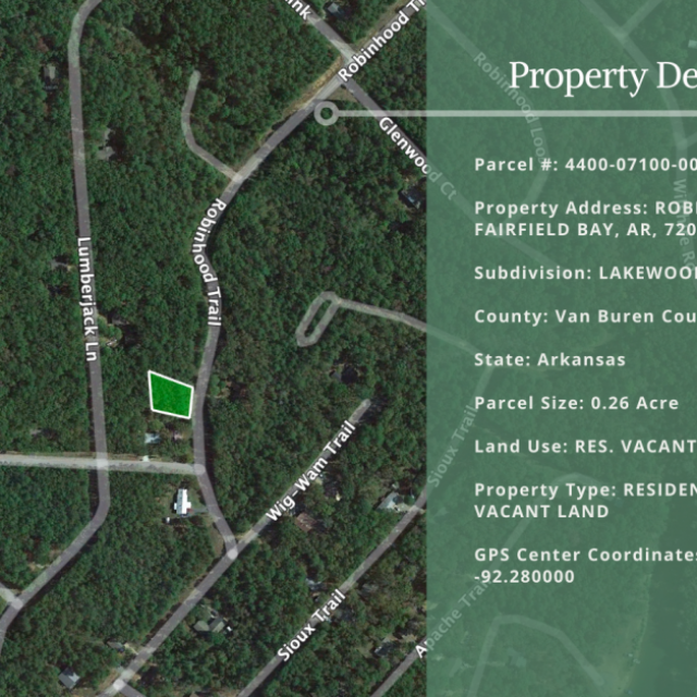 0.26-Acre Close to Greers Ferry Lake - Own this Today!