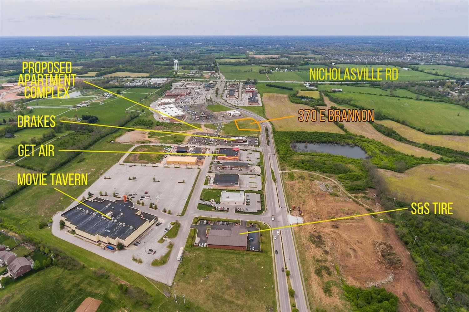 1.4 Acres of Mixed-Use Land Nicholasville, Kentucky, KY