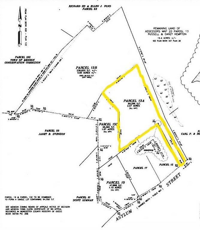 2.1 Acres of Residential Land Mendon, Massachusetts, MA
