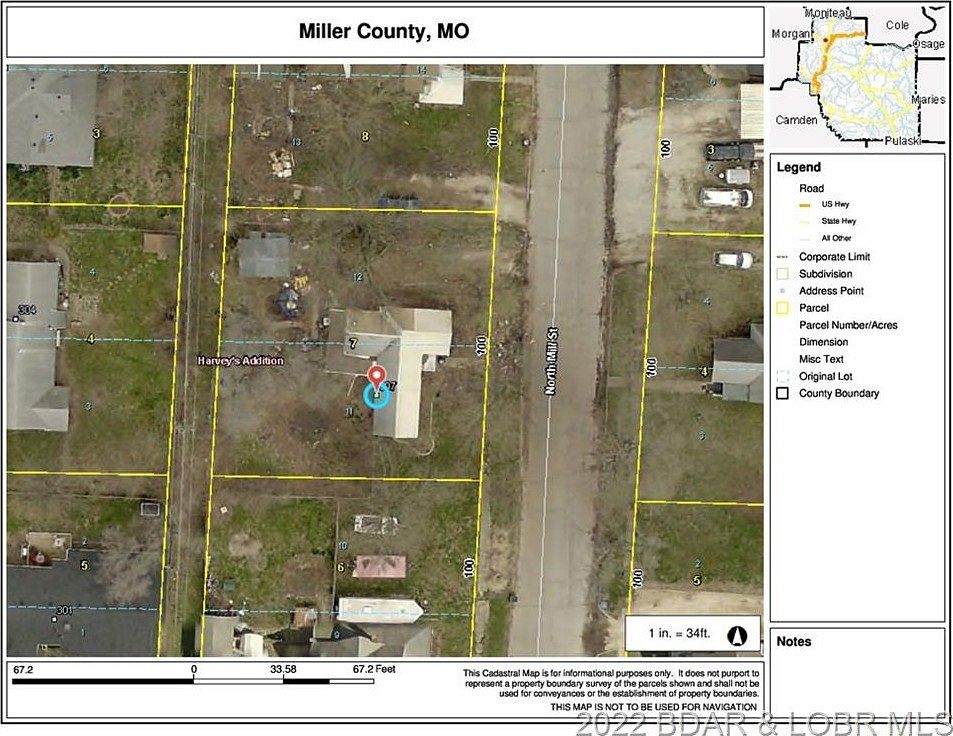0.24 Acres of Residential Land Eldon, Missouri, MO