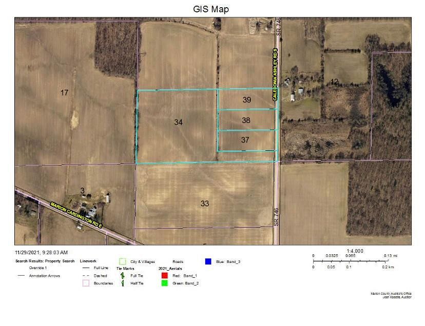 12.8 Acres of Land Cardington, Ohio, OH