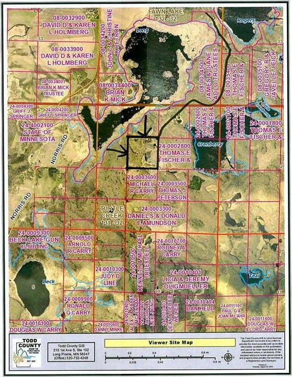 40 Acres of Recreational Land Cushing, Minnesota, MN
