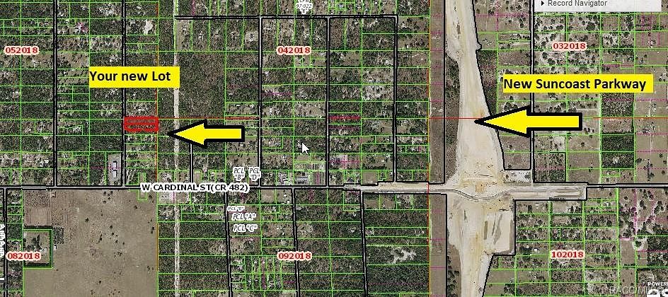 1.5 Acres of Residential Land Homosassa, Florida, FL