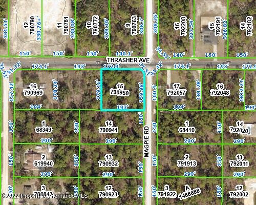0.79 Acres of Residential Land Weeki Wachee, Florida, FL