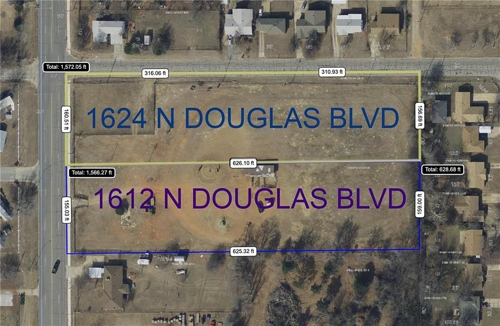 2.5 Acres of Residential Land Midwest City, Oklahoma, OK