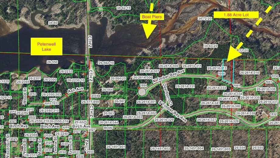 1.9 Acres of Residential Land Adams, Wisconsin, WI