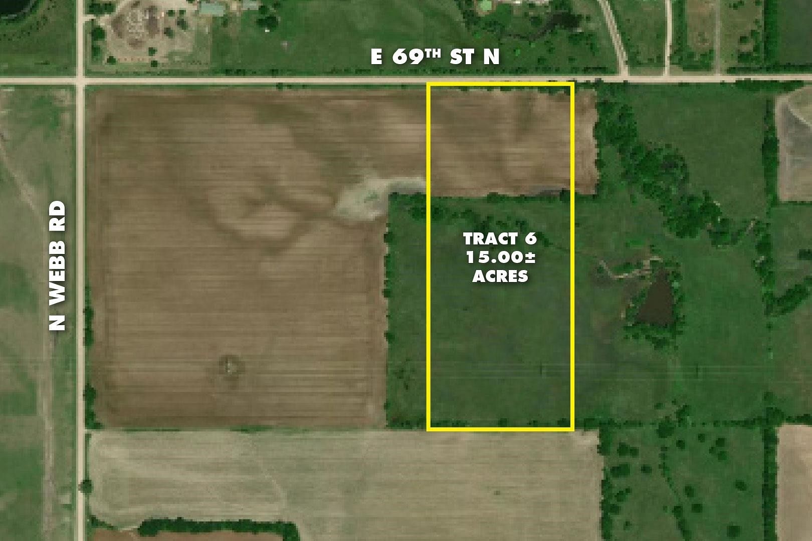 15 Acres of Mixed-Use Land for Auction in Wichita, Kansas, KS