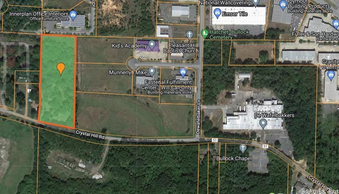 5.1 Acres of Improved Commercial Land North Little Rock, Arkansas, AR