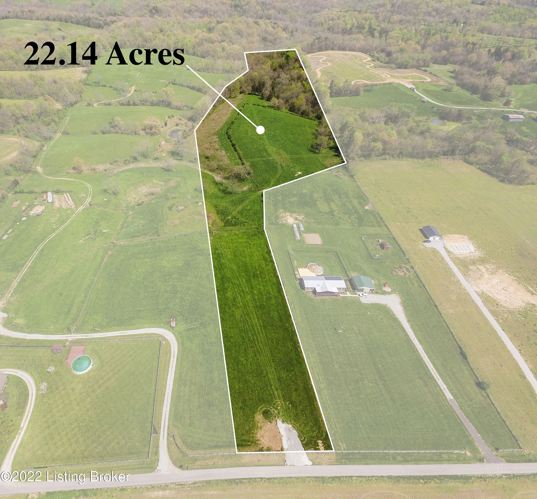 22.1 Acres of Agricultural Land Bagdad, Kentucky, KY