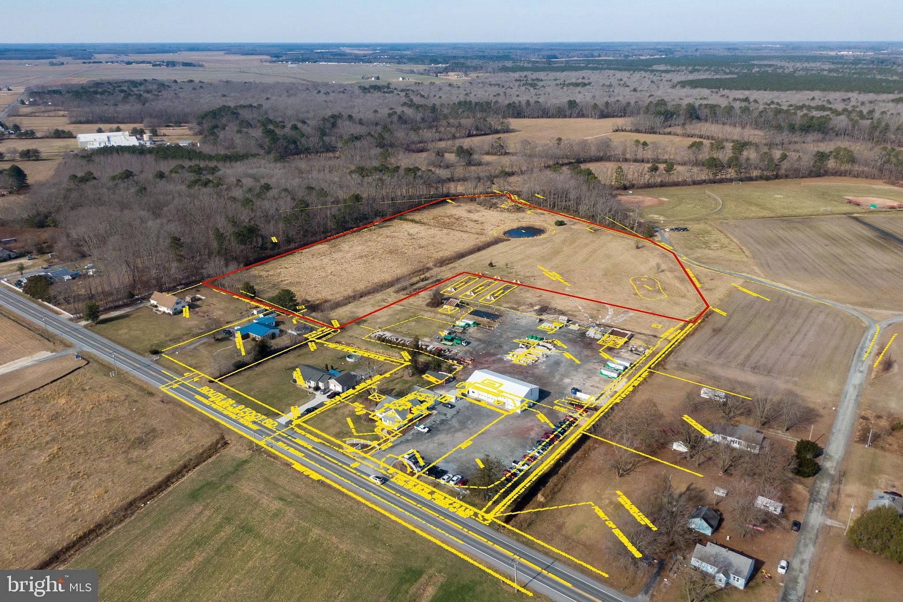10 Acres of Commercial Land for Lease in Dagsboro, Delaware, DE