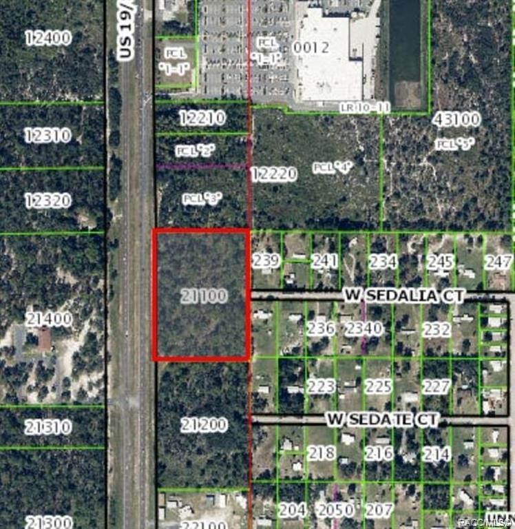 7.4 Acres of Residential Land Homosassa, Florida, FL