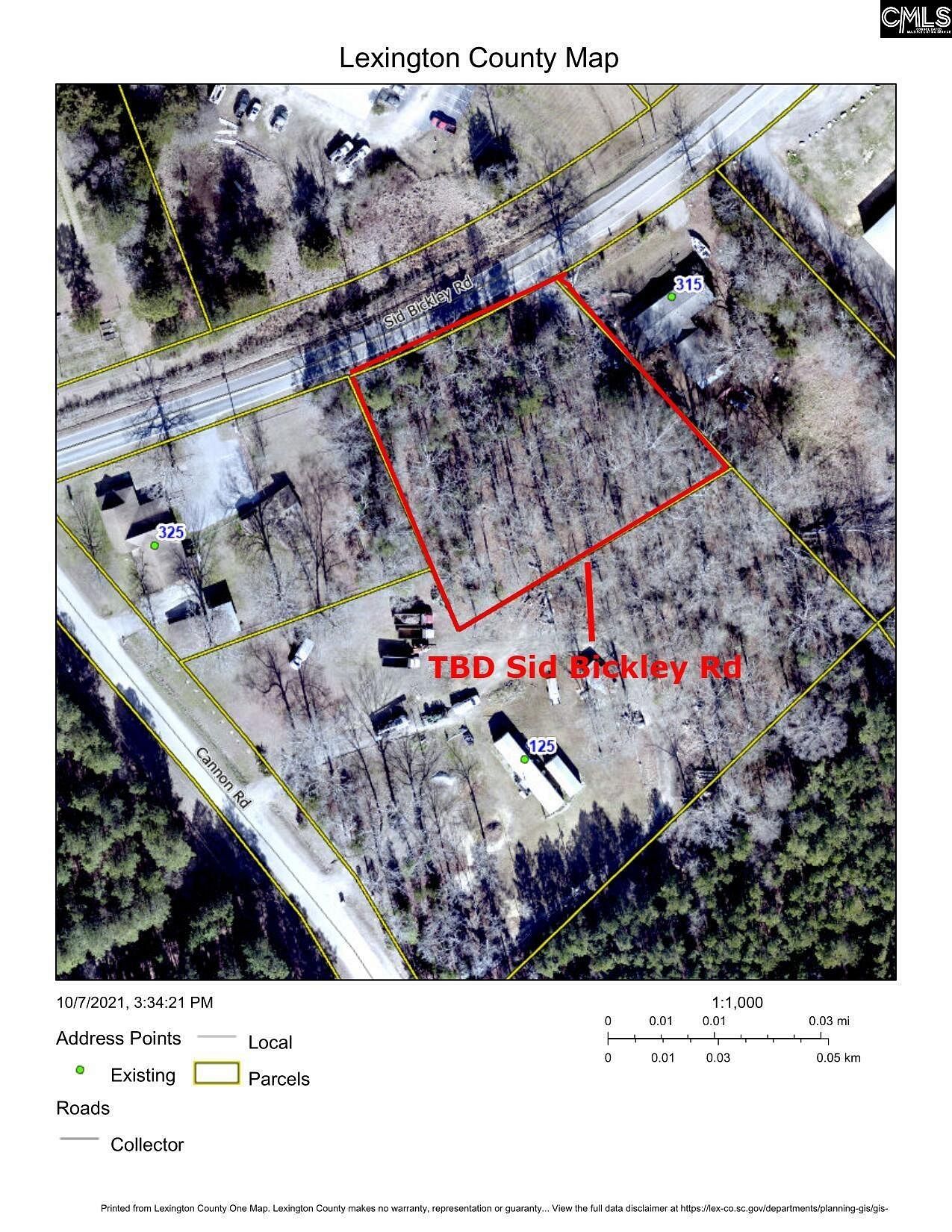 0.9 Acres of Commercial Land Chapin, South Carolina, SC