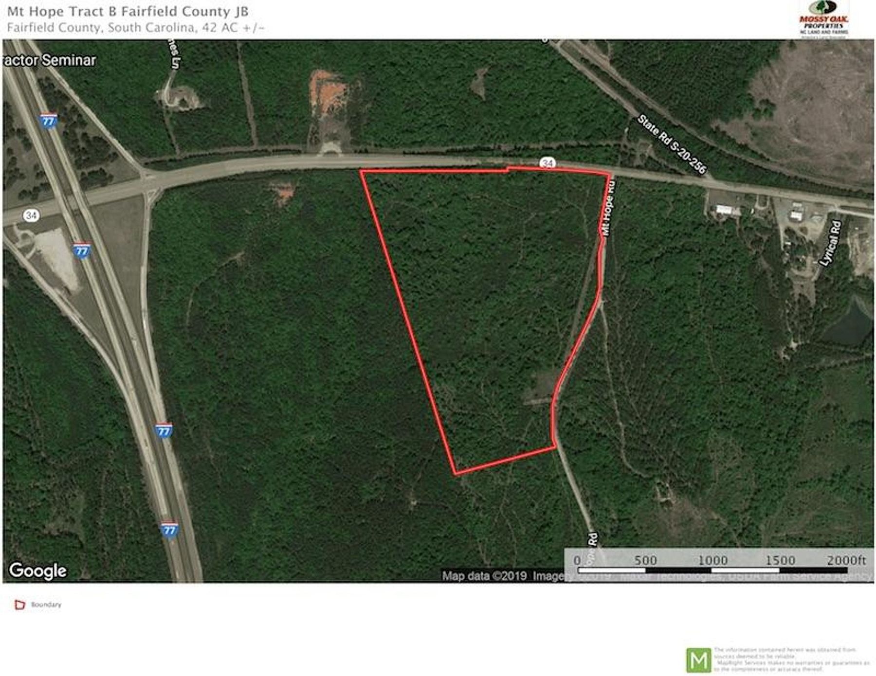 42 Acres of Mixed-Use Land Ridgeway, South Carolina, SC