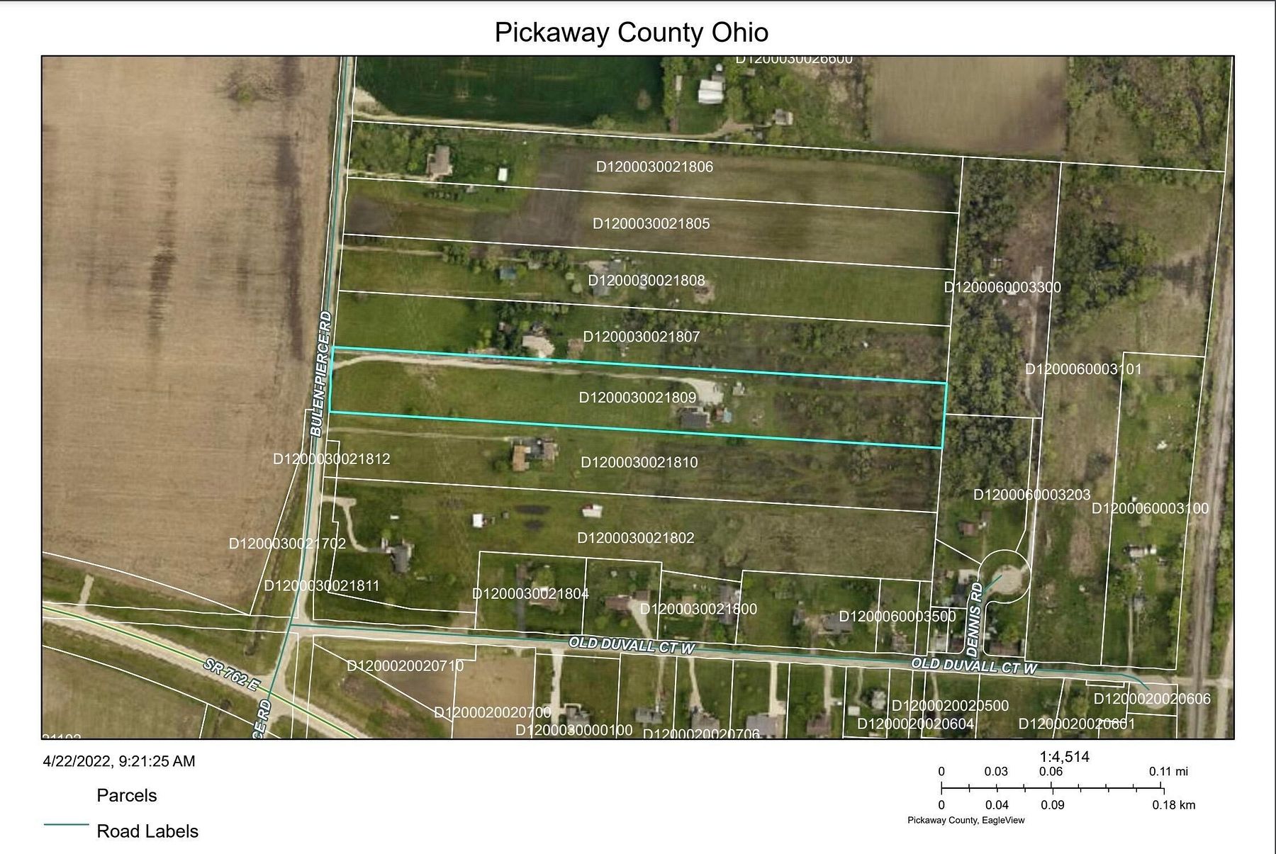 6.7 Acres of Residential Land & Home Lockbourne, Ohio, OH