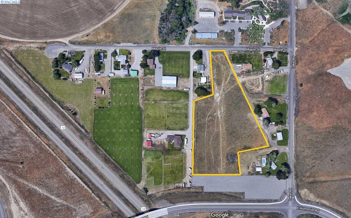 4.5 Acres of Residential Land Burbank, Washington, WA