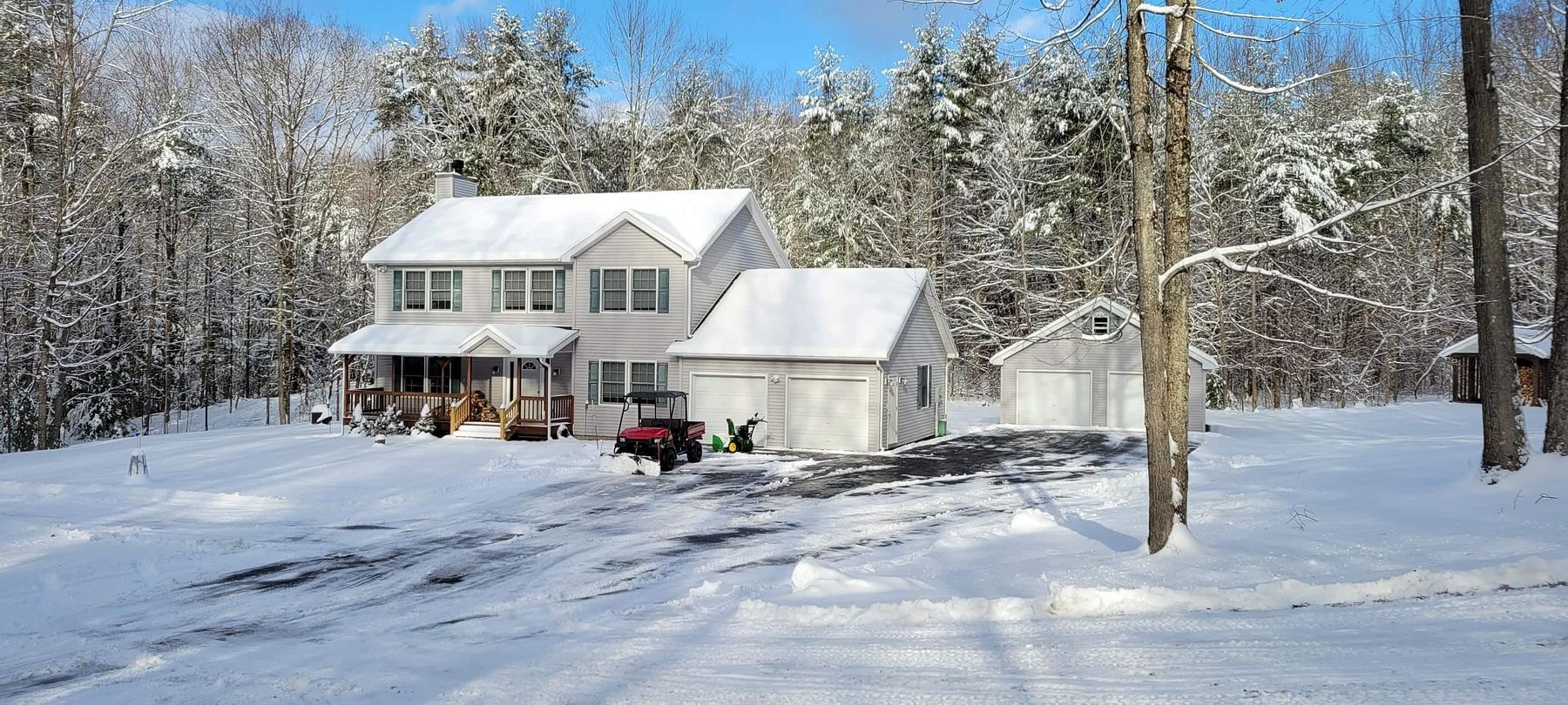 10.9 Acres of Land & Home Castleton, Vermont, VT