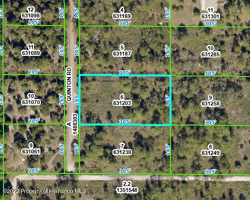 1.2 Acres of Residential Land Weeki Wachee, Florida, FL