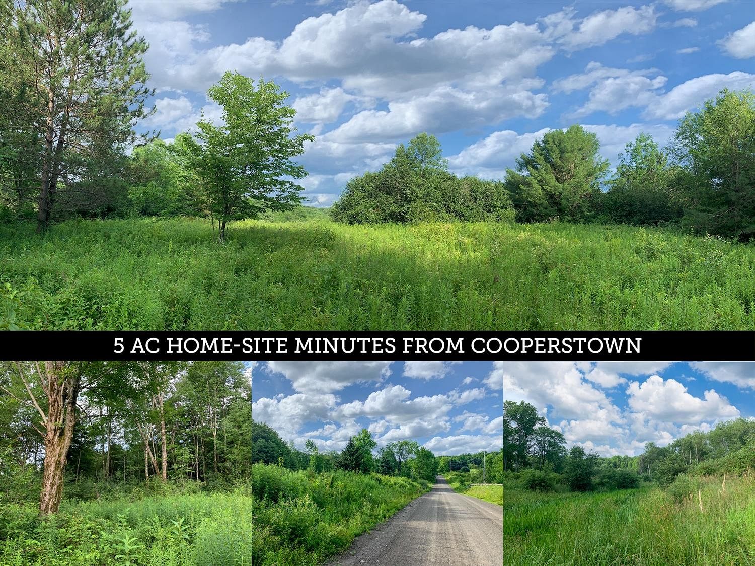 5 Acres of Residential Land Otsego Town, New York, NY