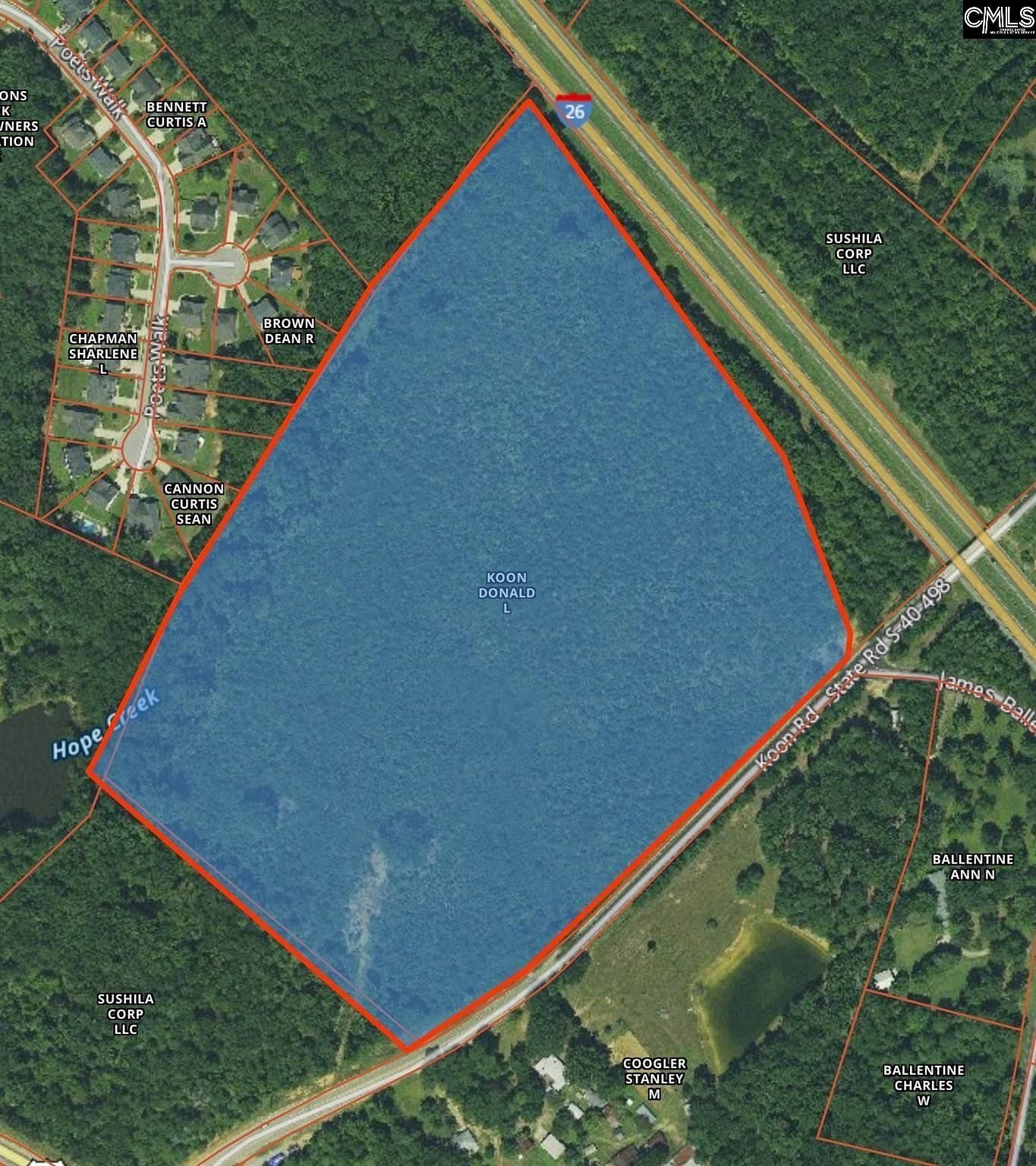 32 Acres of Commercial Land Irmo, South Carolina, SC