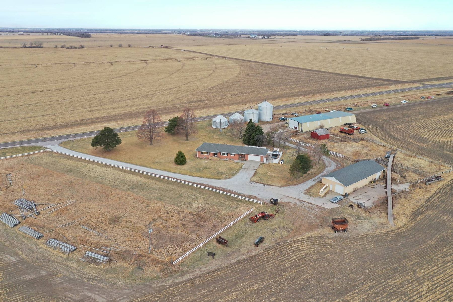 4 Acres of Residential Land & Home Phillips, Nebraska, NE