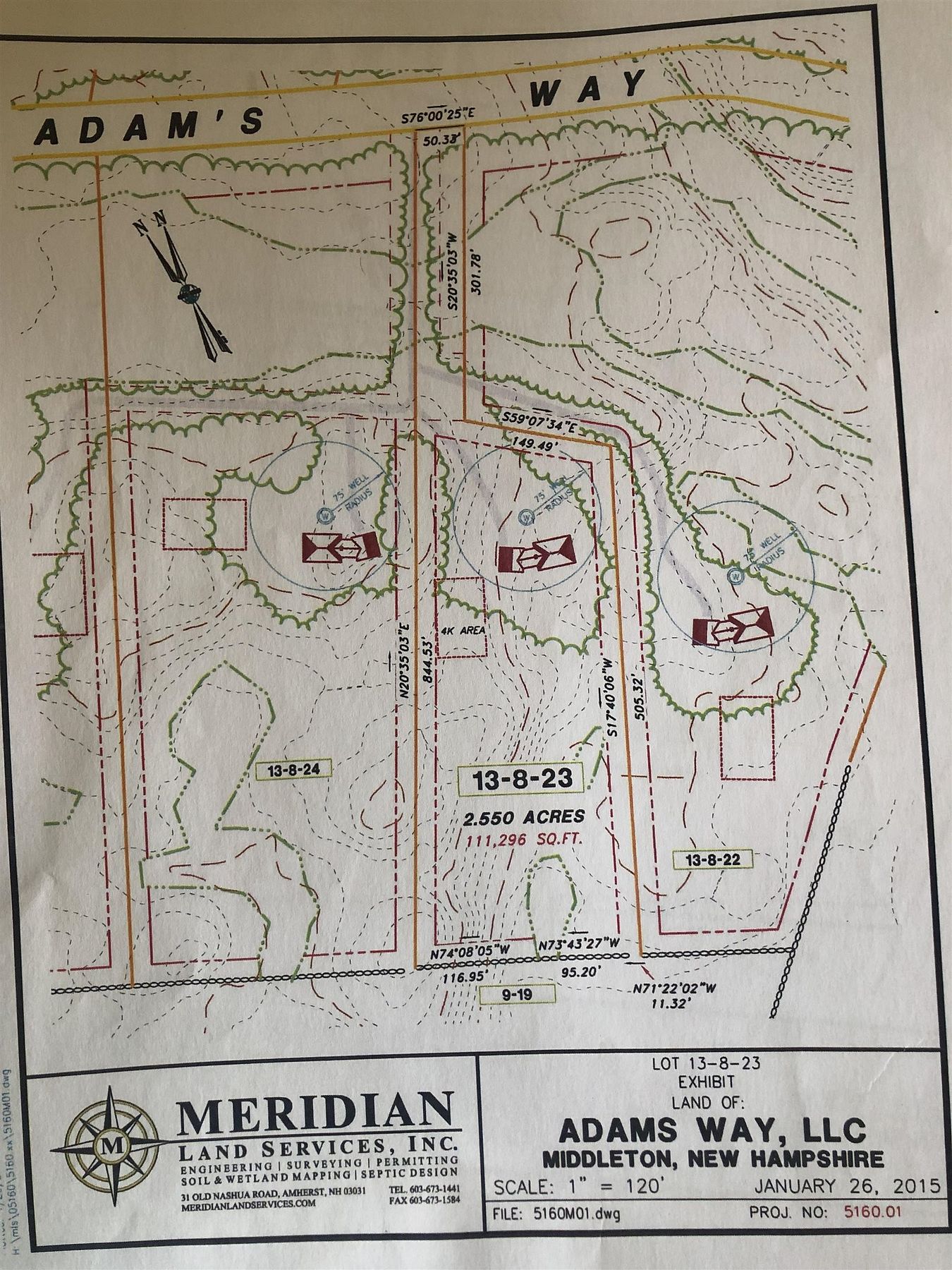 2.6 Acres of Residential Land Middleton Town, New Hampshire, NH