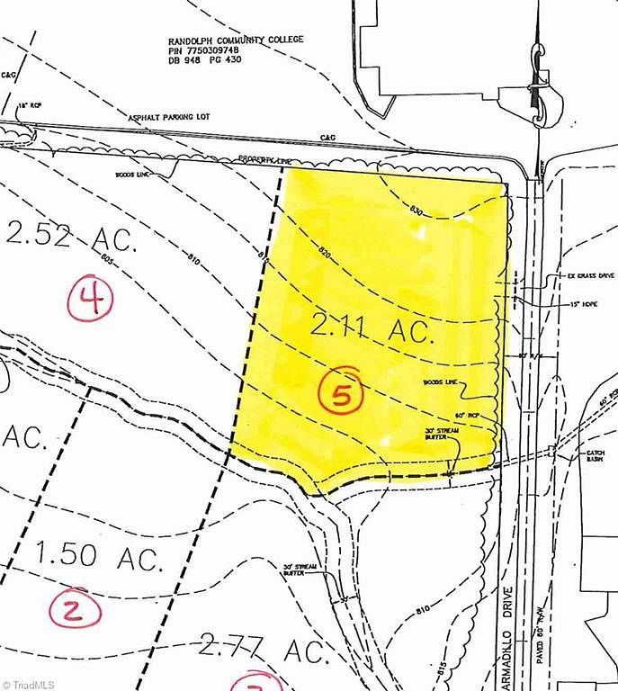 2.1 Acres of Commercial Land Asheboro, North Carolina, NC