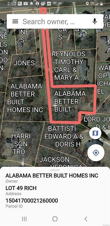 0.98 Acres of Residential Land Deatsville, Alabama, AL