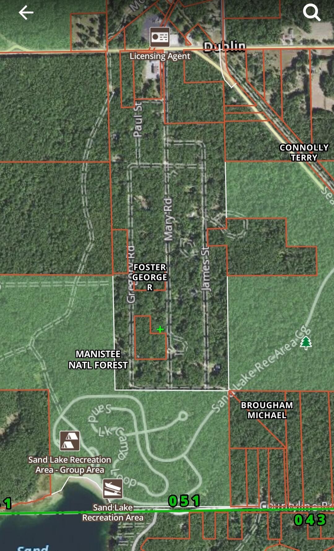 0.83 Acres of Residential Land Wellston, Michigan, MI