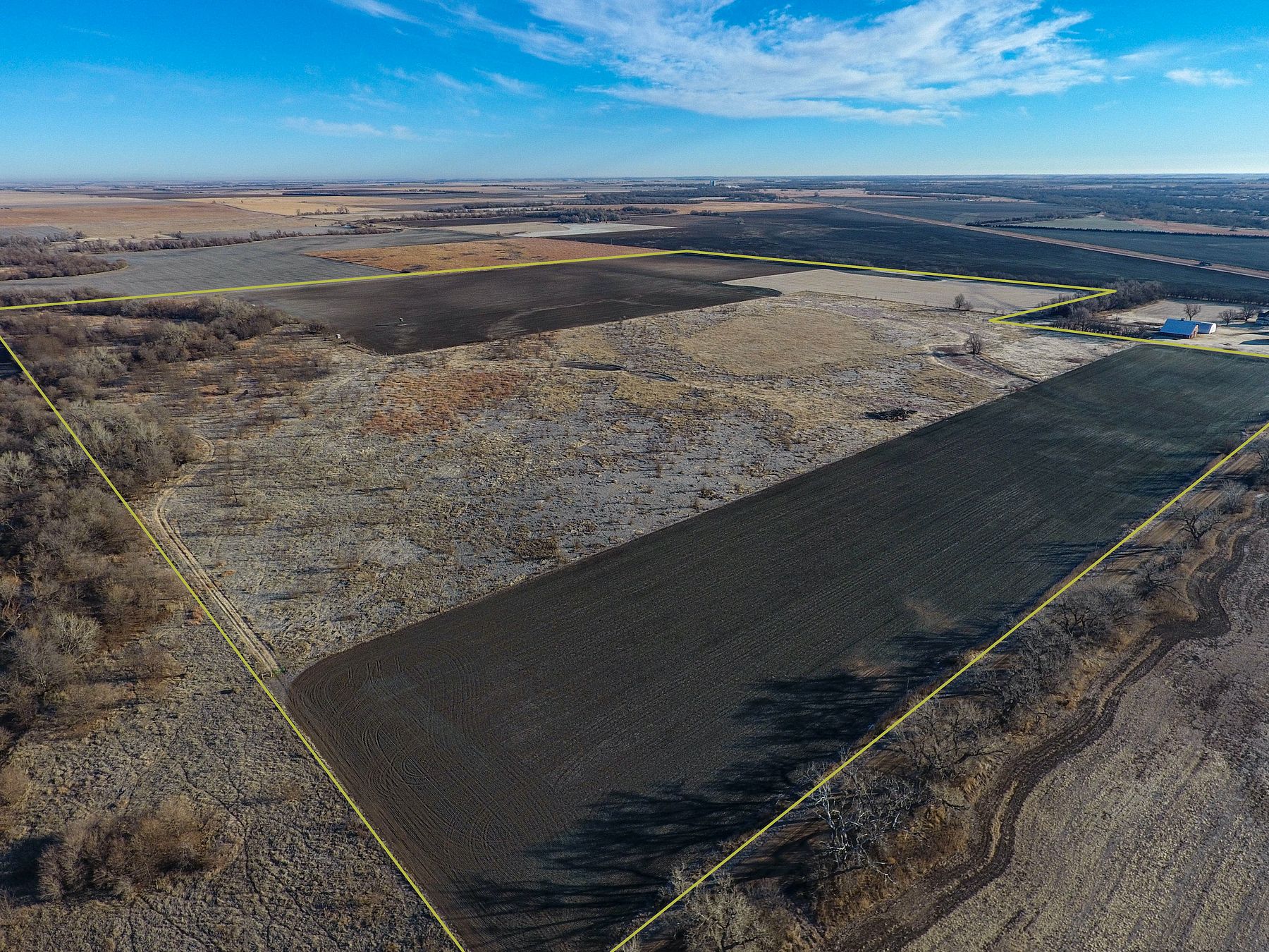 148 Acres of Recreational Land & Farm Garfield, Kansas, KS