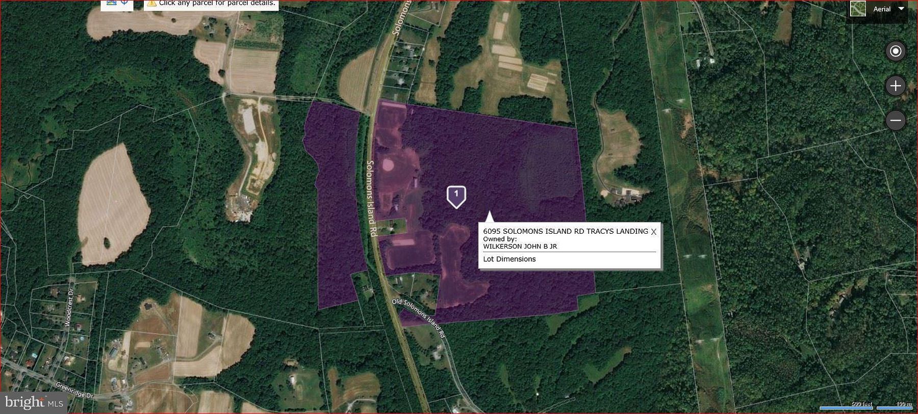 107 Acres of Land & Home Tracys Landing, Maryland, MD