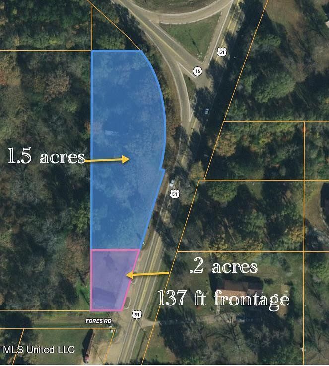 1.5 Acres of Residential Land Canton, Mississippi, MS