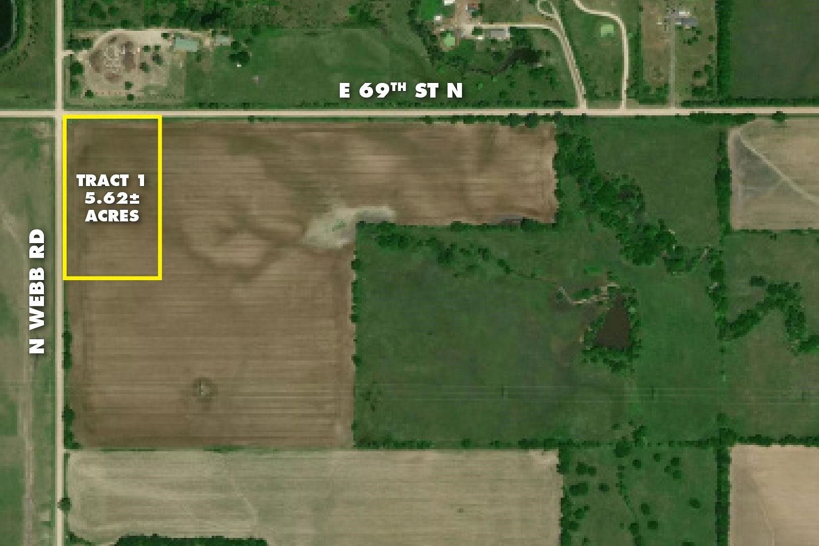 5.6 Acres of Residential Land for Auction in Wichita, Kansas, KS