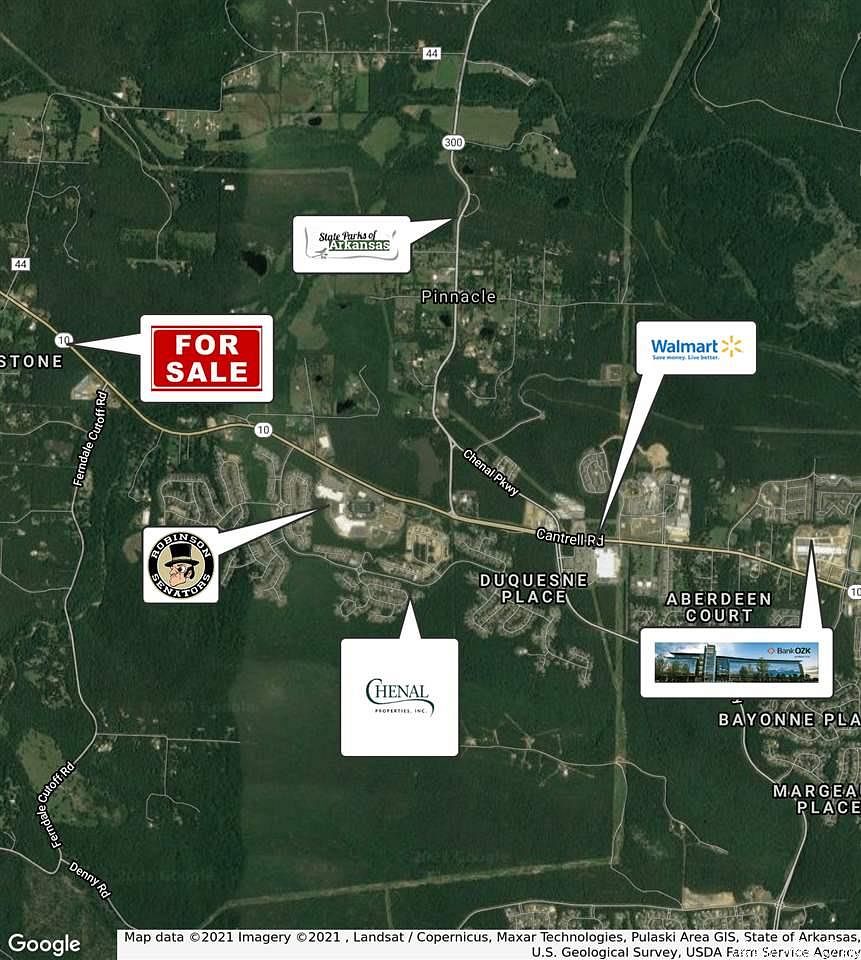 48.2 Acres of Commercial Land Roland, Arkansas, 