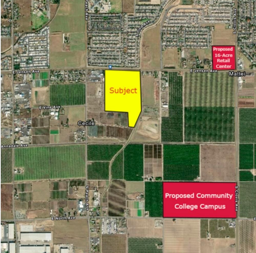 51.5 Acres of Mixed-Use Land Fresno, California, CA