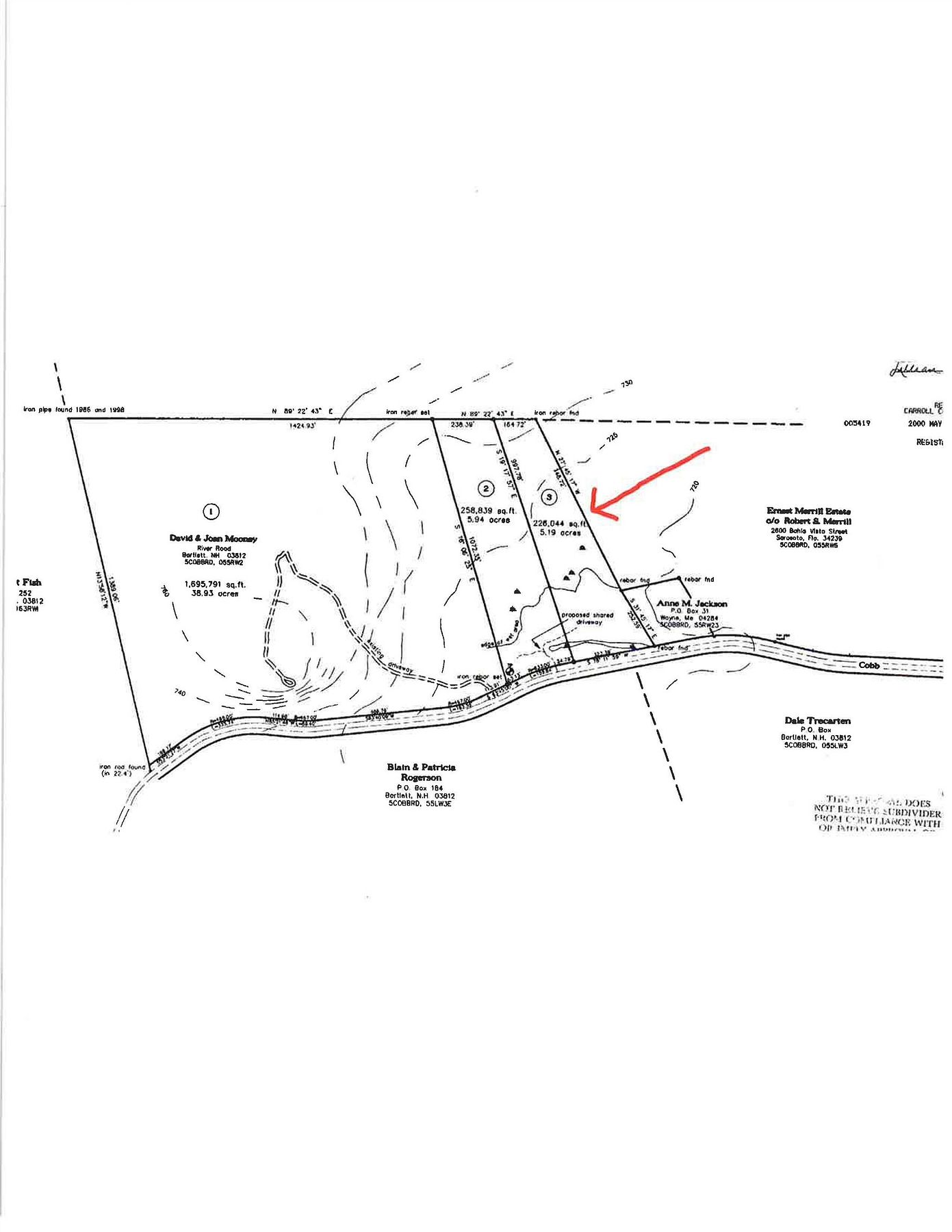 5.2 Acres of Residential Land Bartlett, New Hampshire, NH