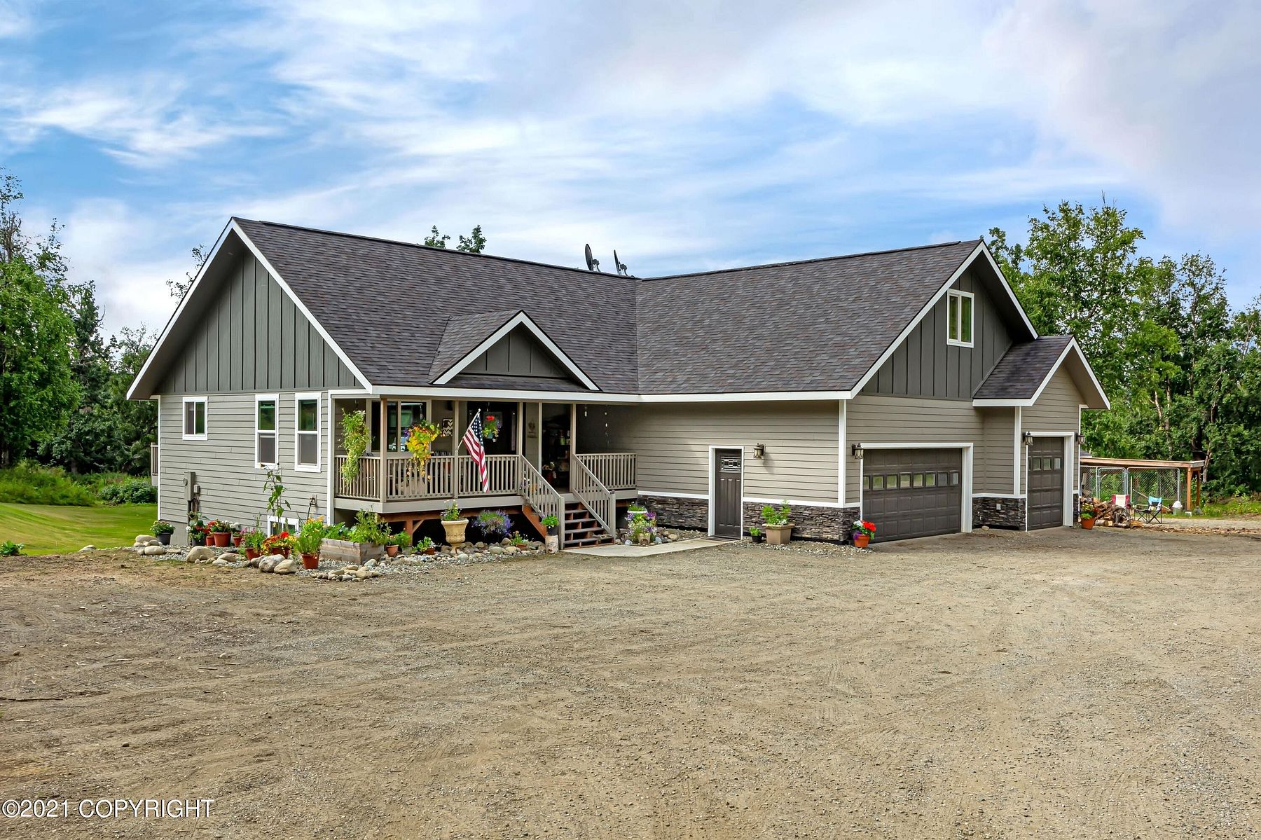 52 Acres of Land & Home Palmer, Alaska, AK