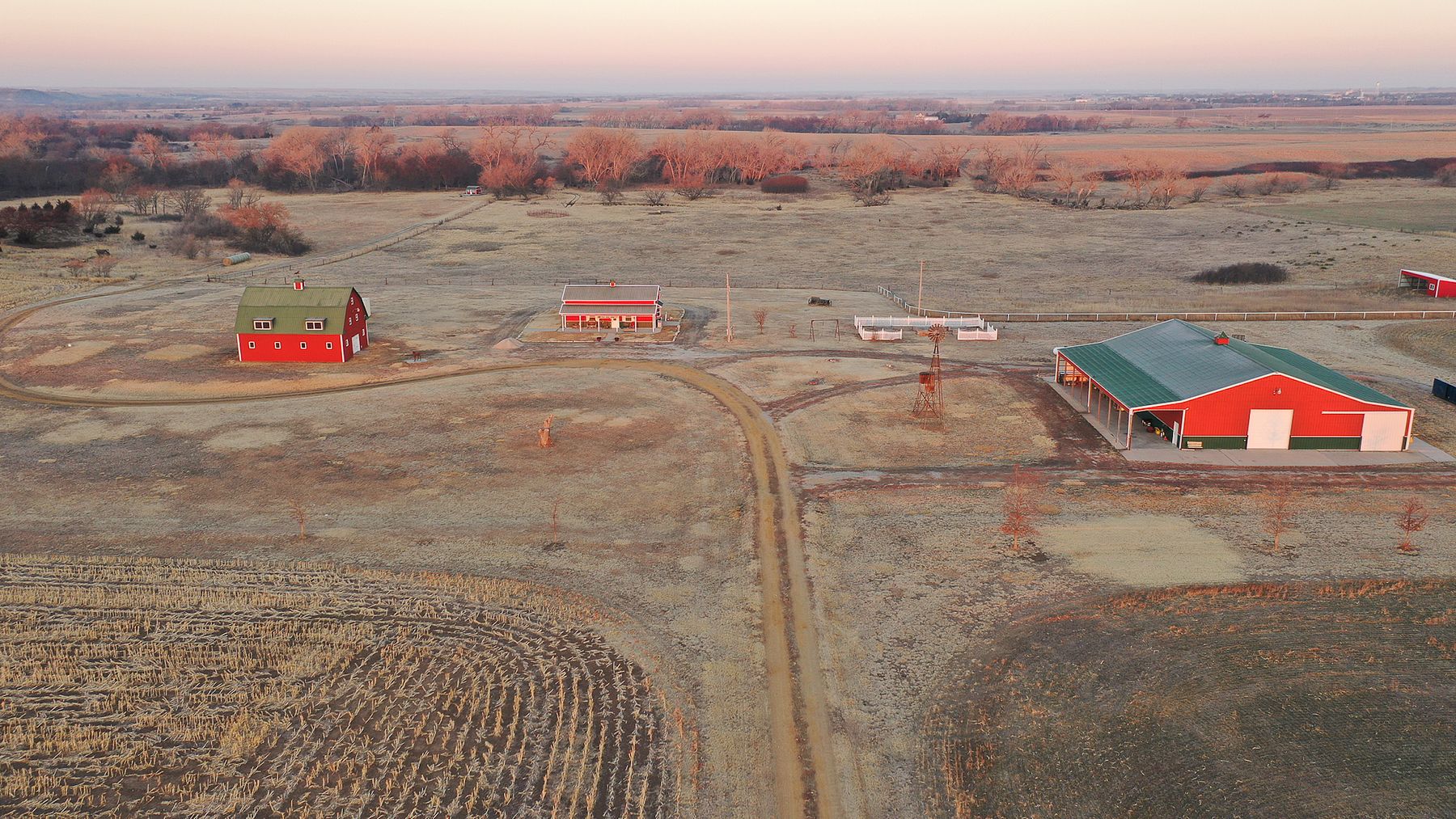 357 Acres of Mixed-Use Land & Home Wilson, Kansas, KS