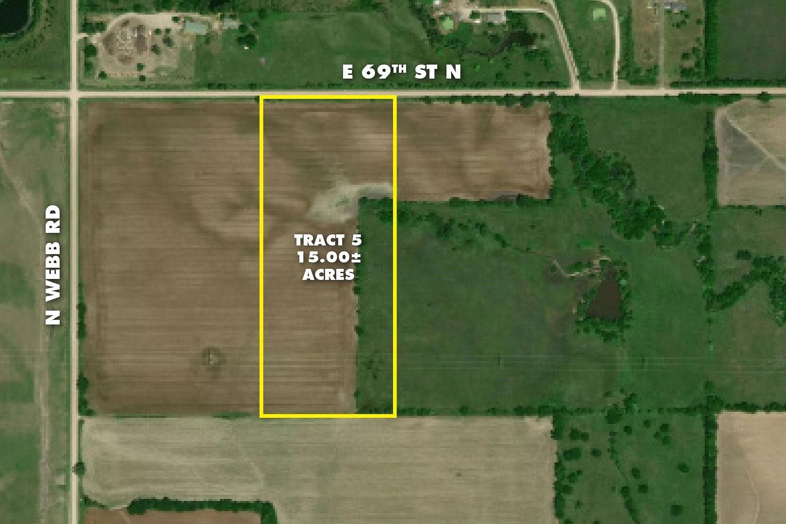 15 Acres of Mixed-Use Land for Auction in Wichita, Kansas, KS