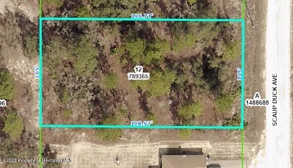 0.48 Acres of Residential Land Brooksville, Florida, FL