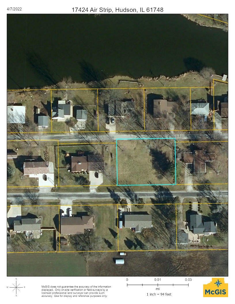 0.4 Acres of Residential Land Hudson, Illinois, IL